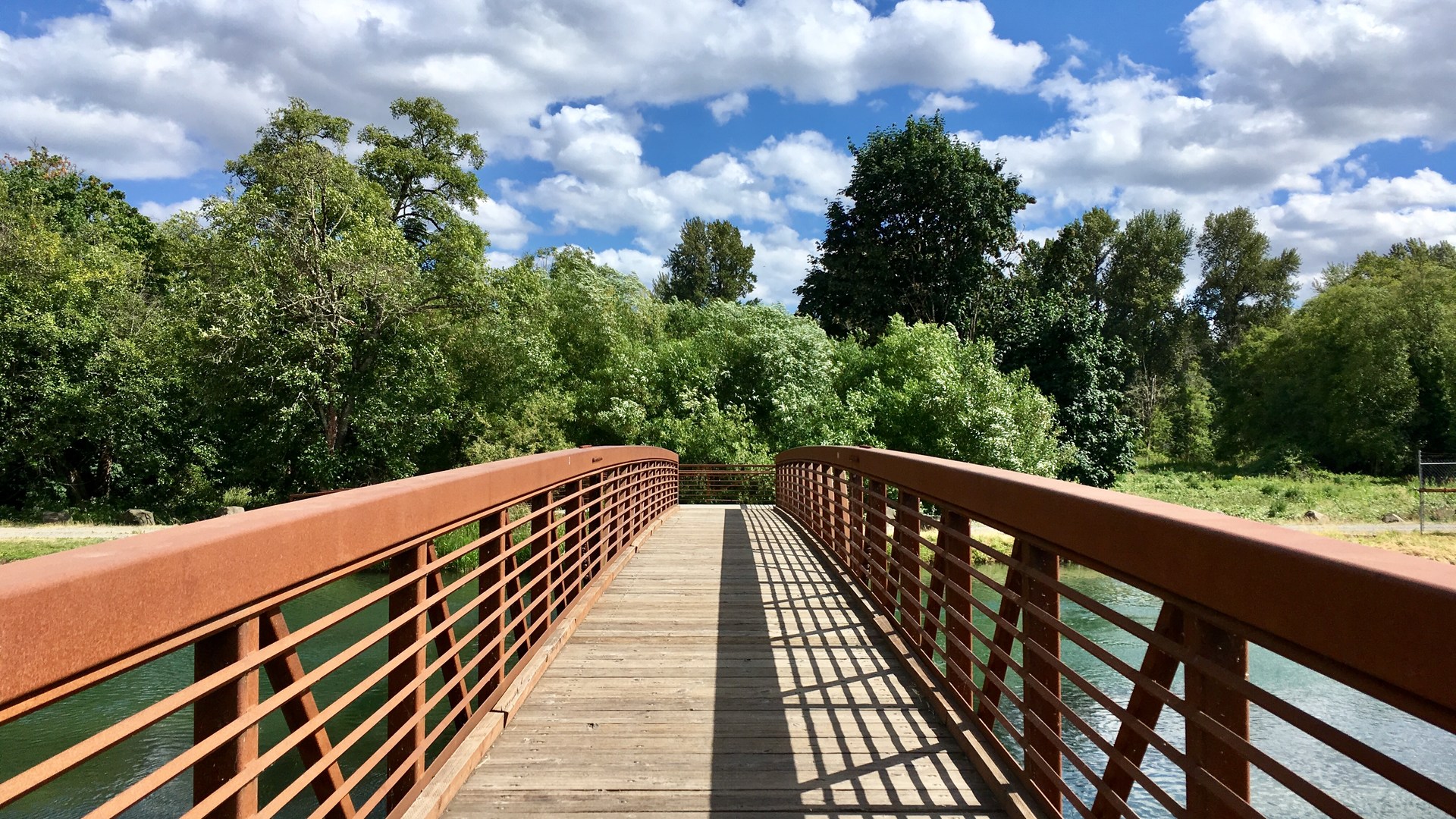 Florence Street Pedestrian Bridge.