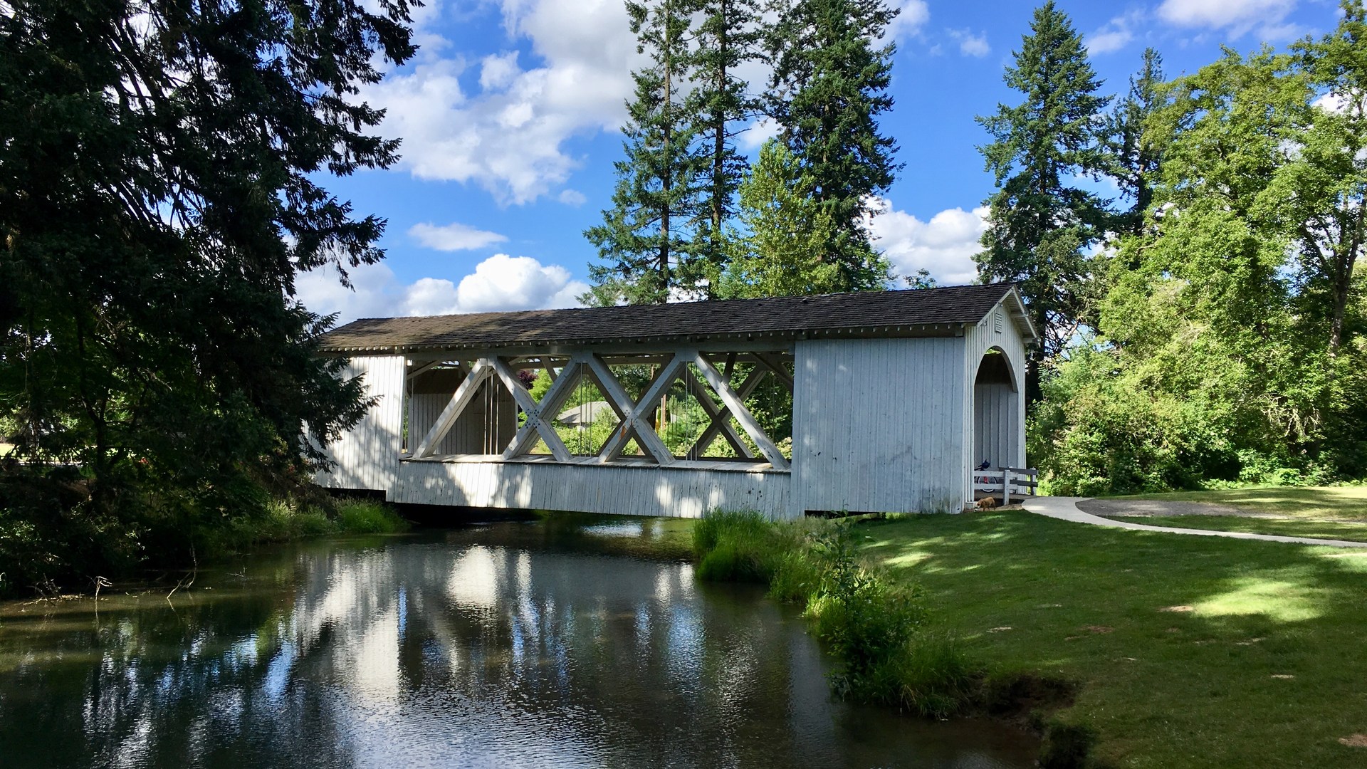 Jordan Covered Bridge.