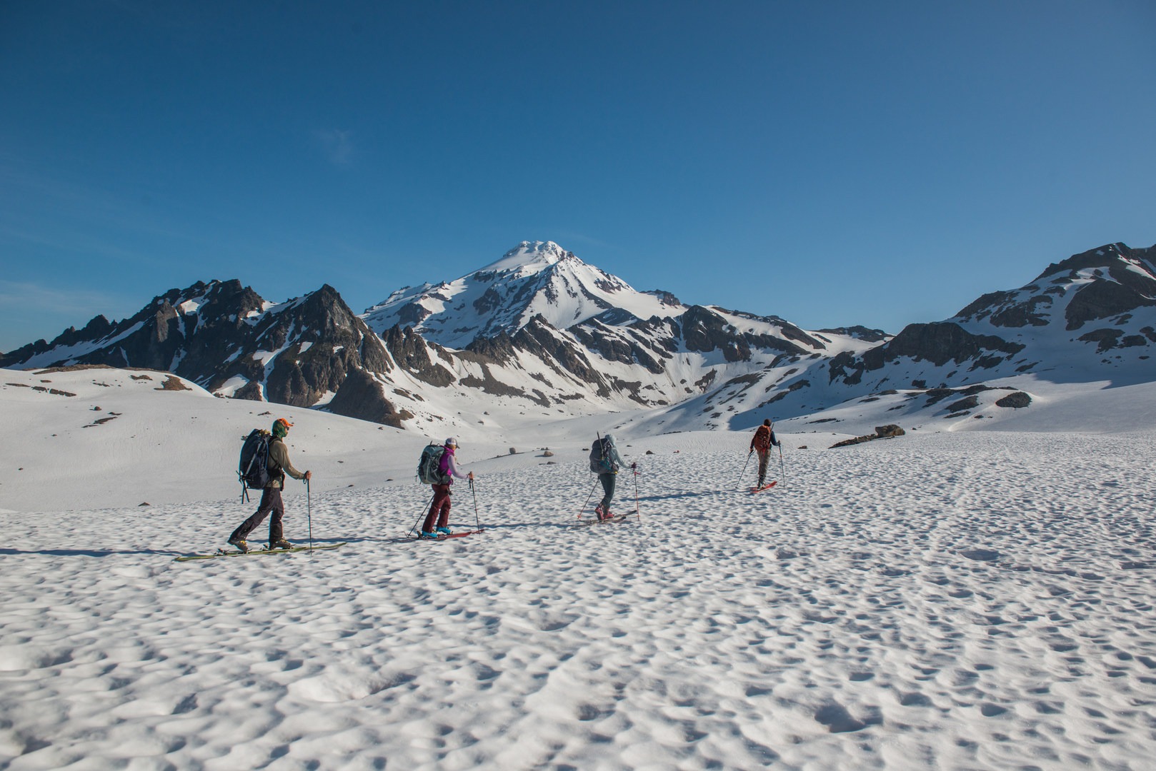 Mellow skinning for much of the approach.