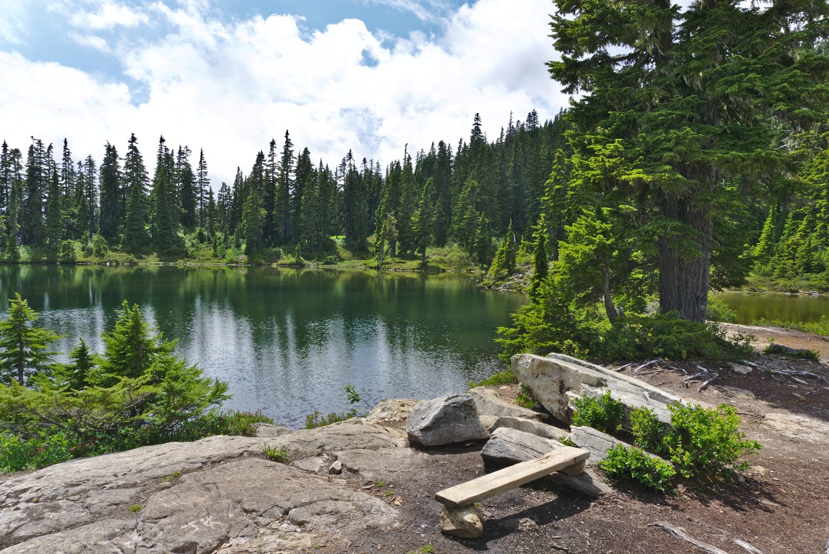 Day-use area at Kwai Lake.