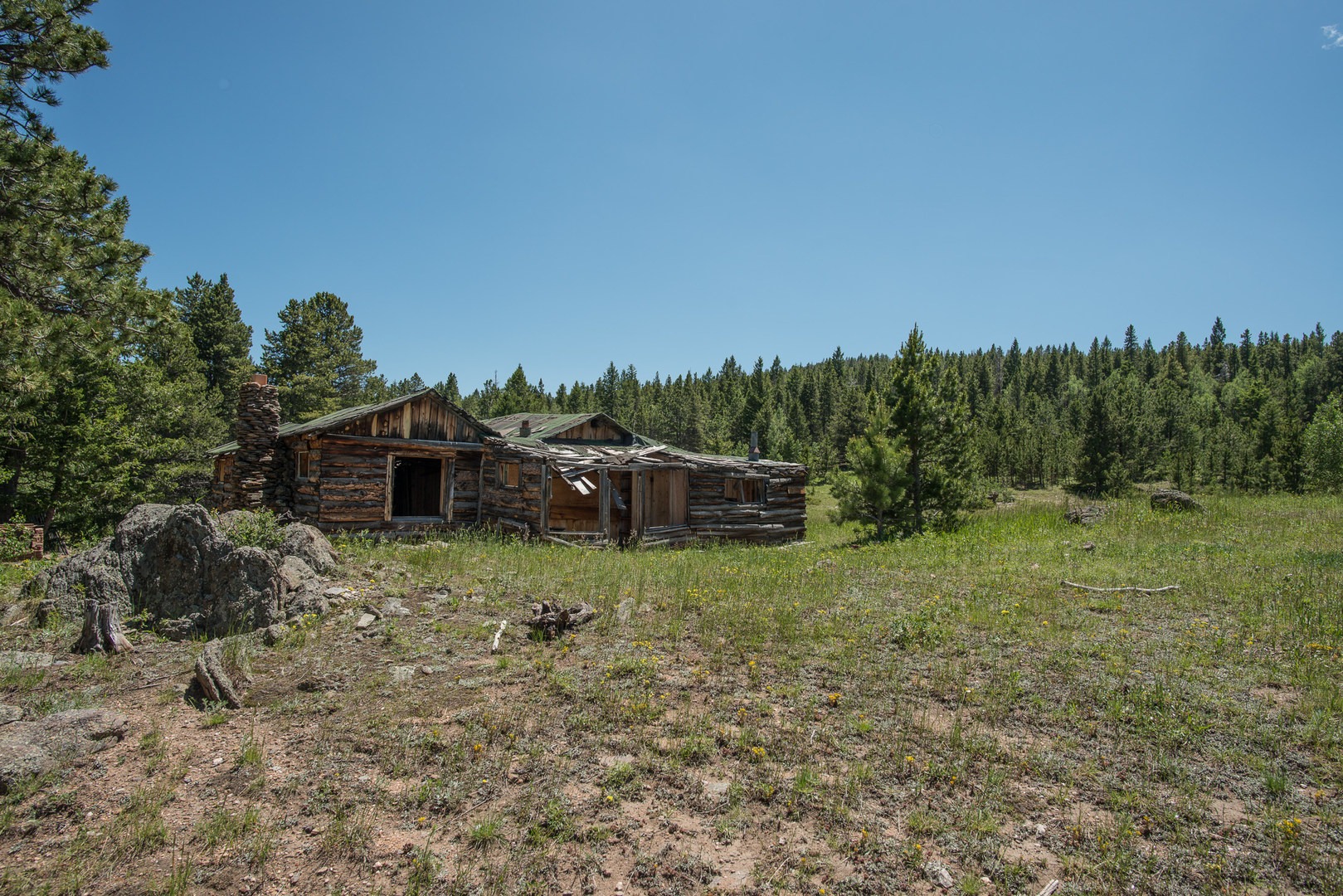 The Irvin homestead.