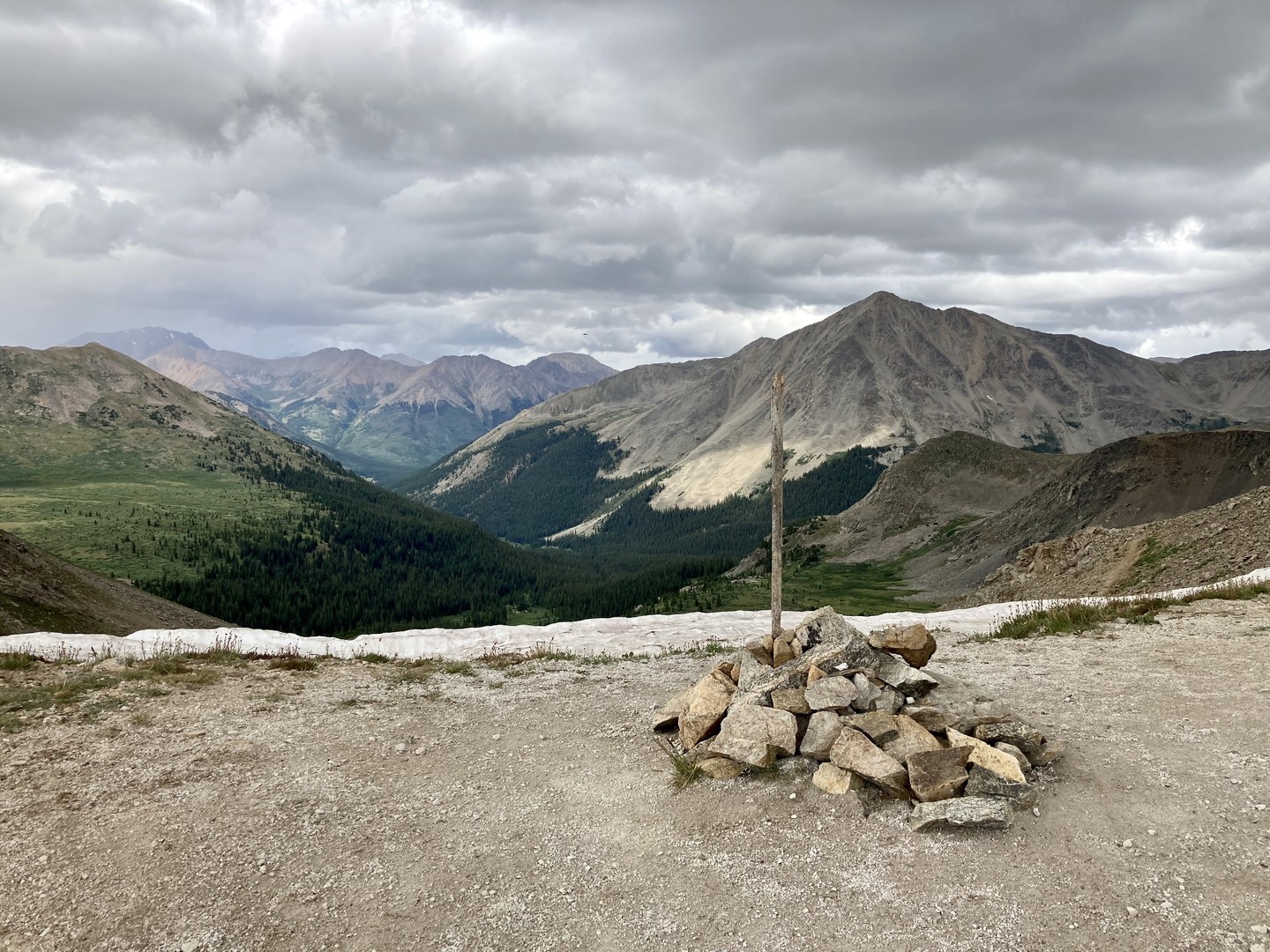 Views from Lake Ann Pass.