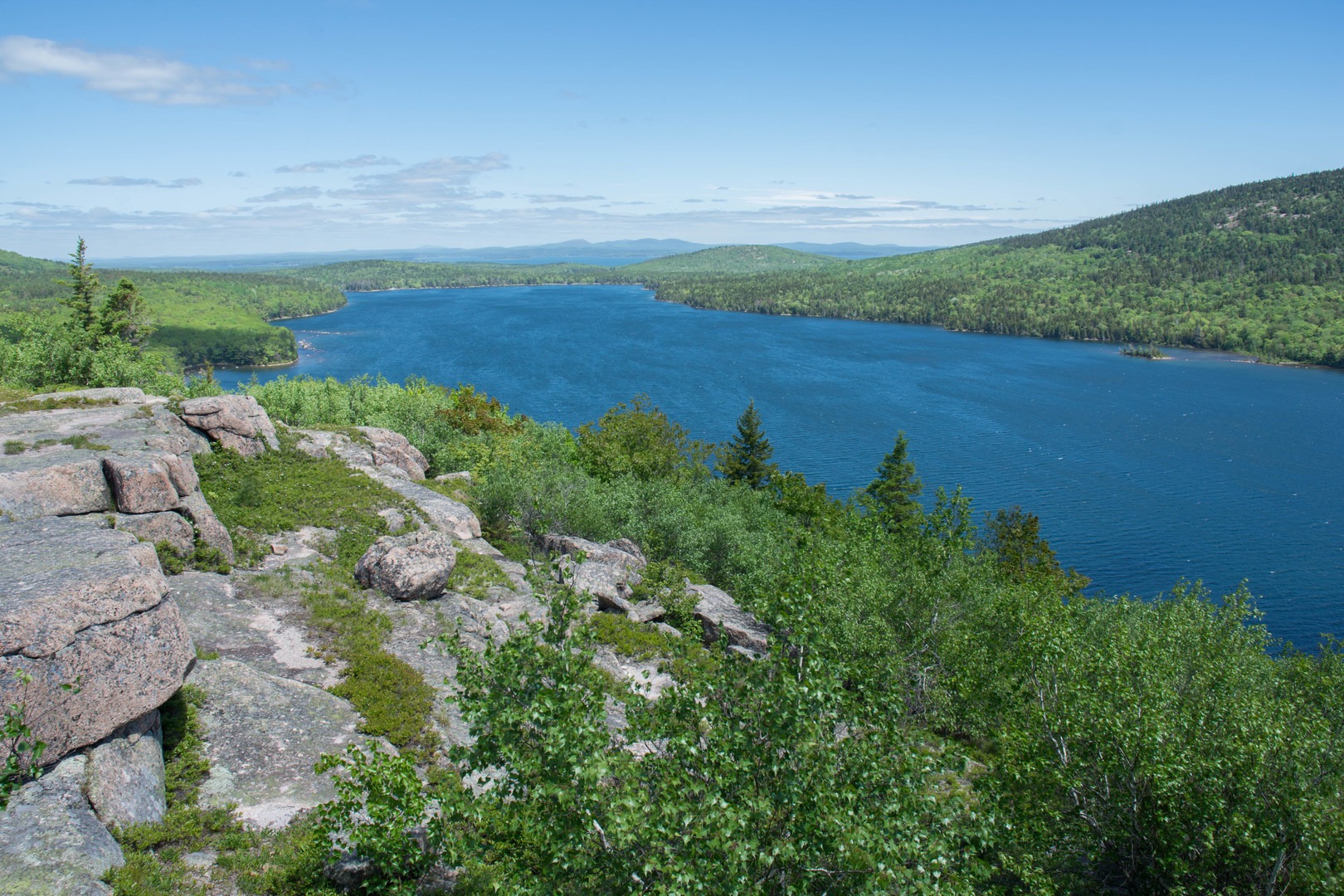 View of Eagle Lake from Connor's Nubble.