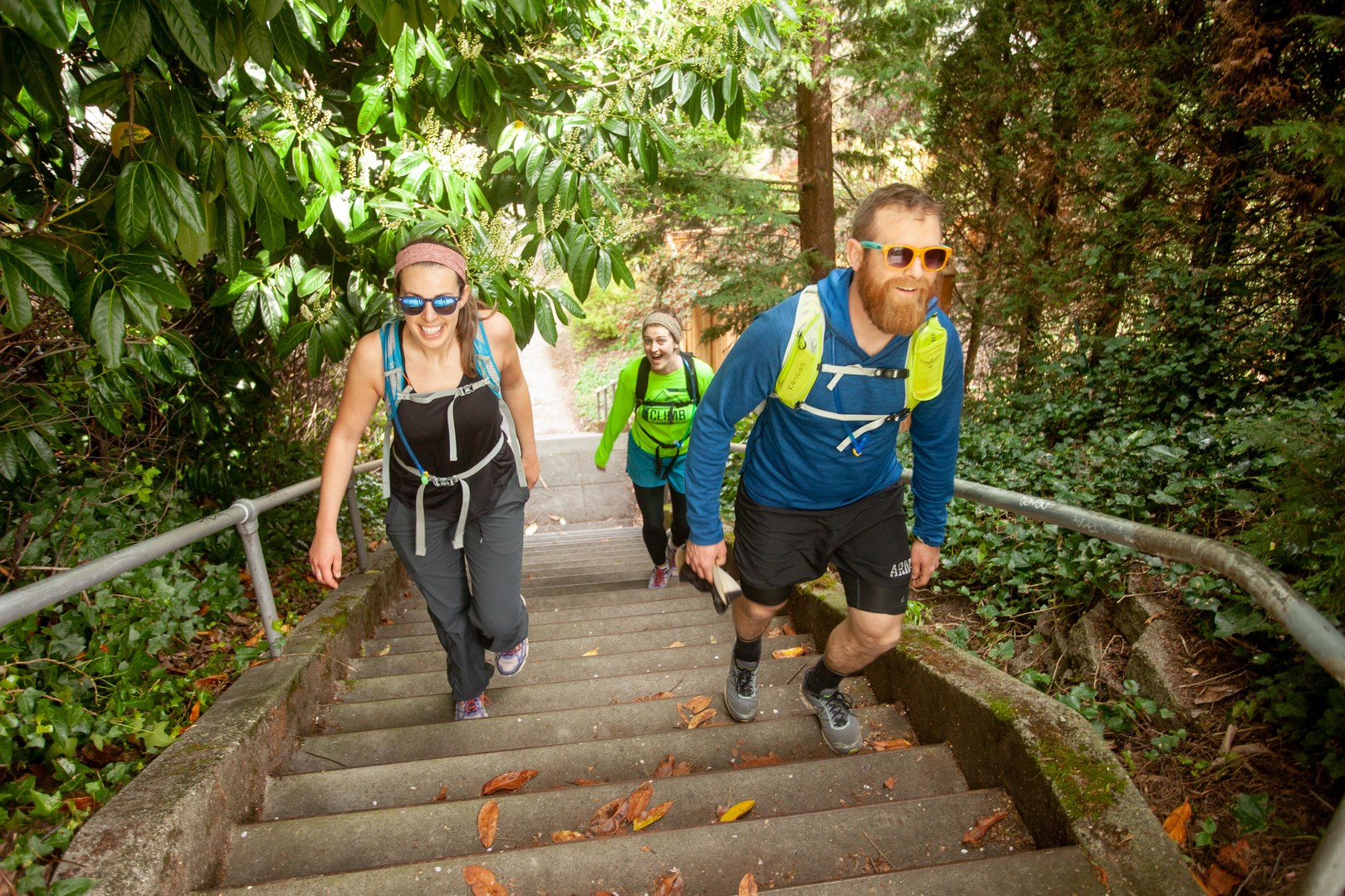 Cheering up as the sun comes out.