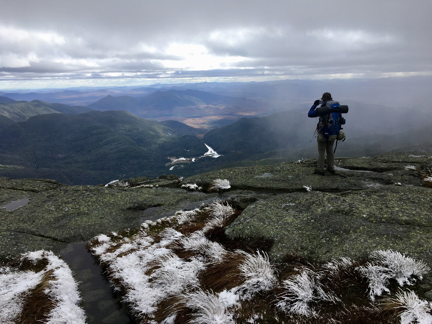 Visitors are asked to do a "rock walk" and avoid stepping on all vegetation while hiking in alpine ecosystems.