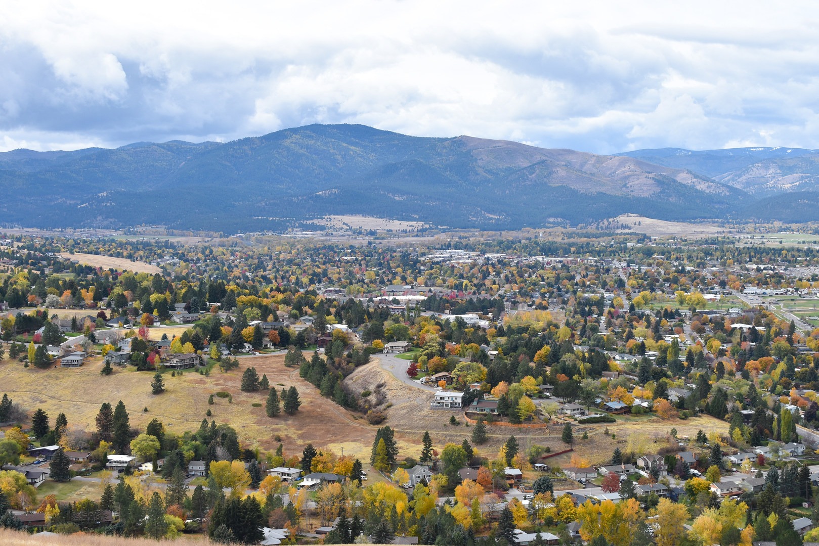 Overlooking the Missoula Valley from the Mo Z Trail.