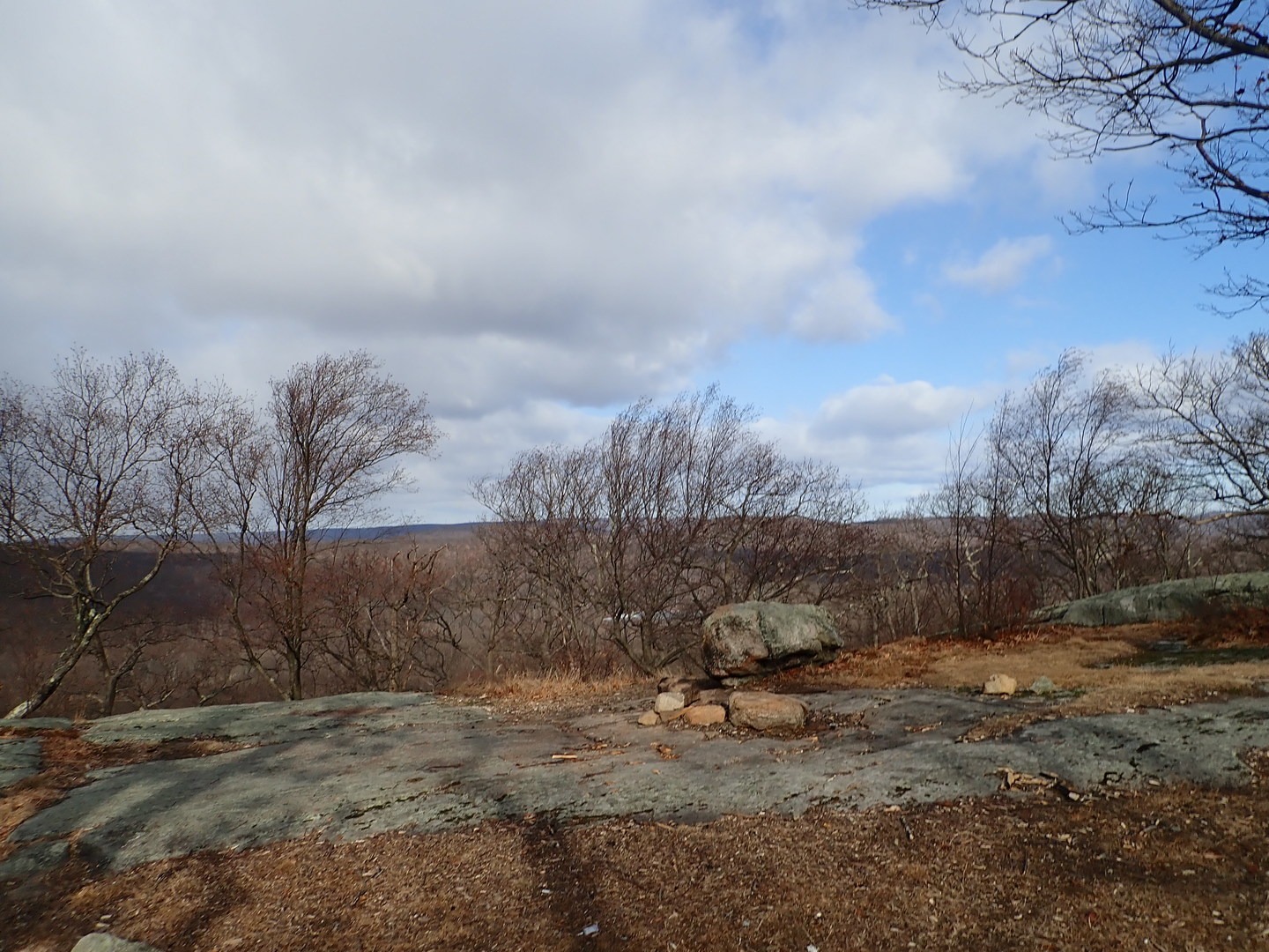 View from the top of Stockbridge Mountain.