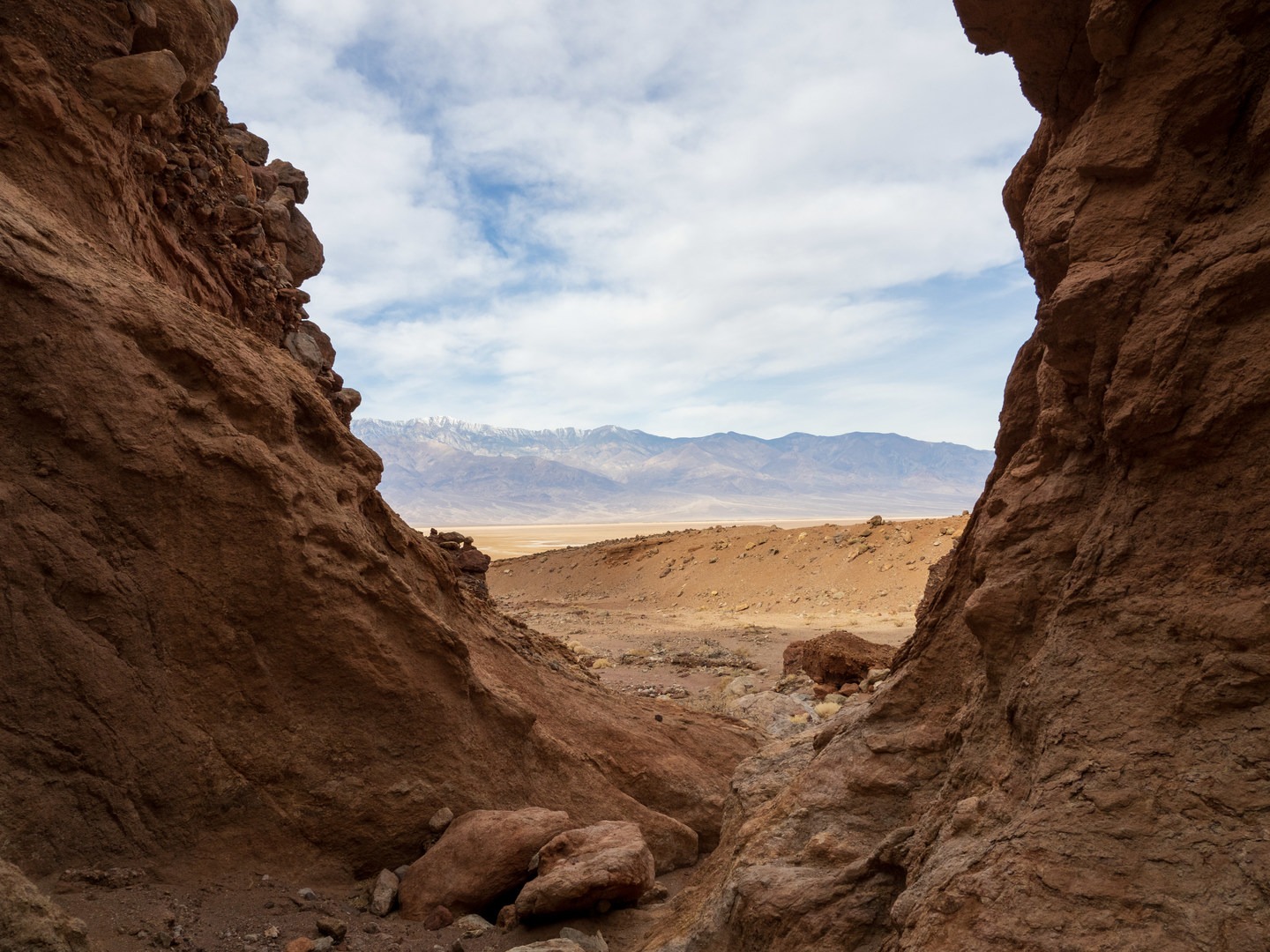 View from near the slot canyon.