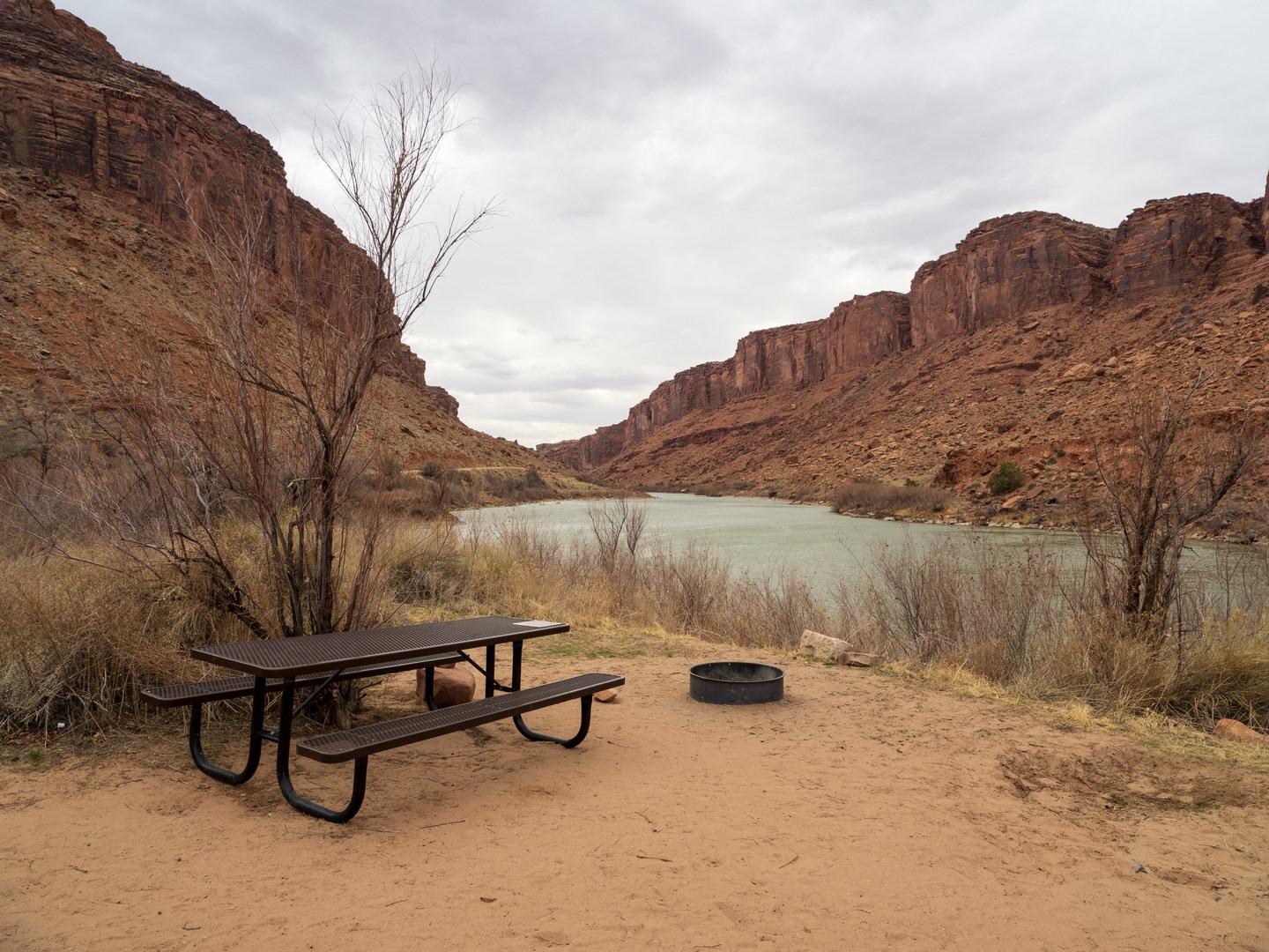 A stunning campsite at Lower Drinks Campground.