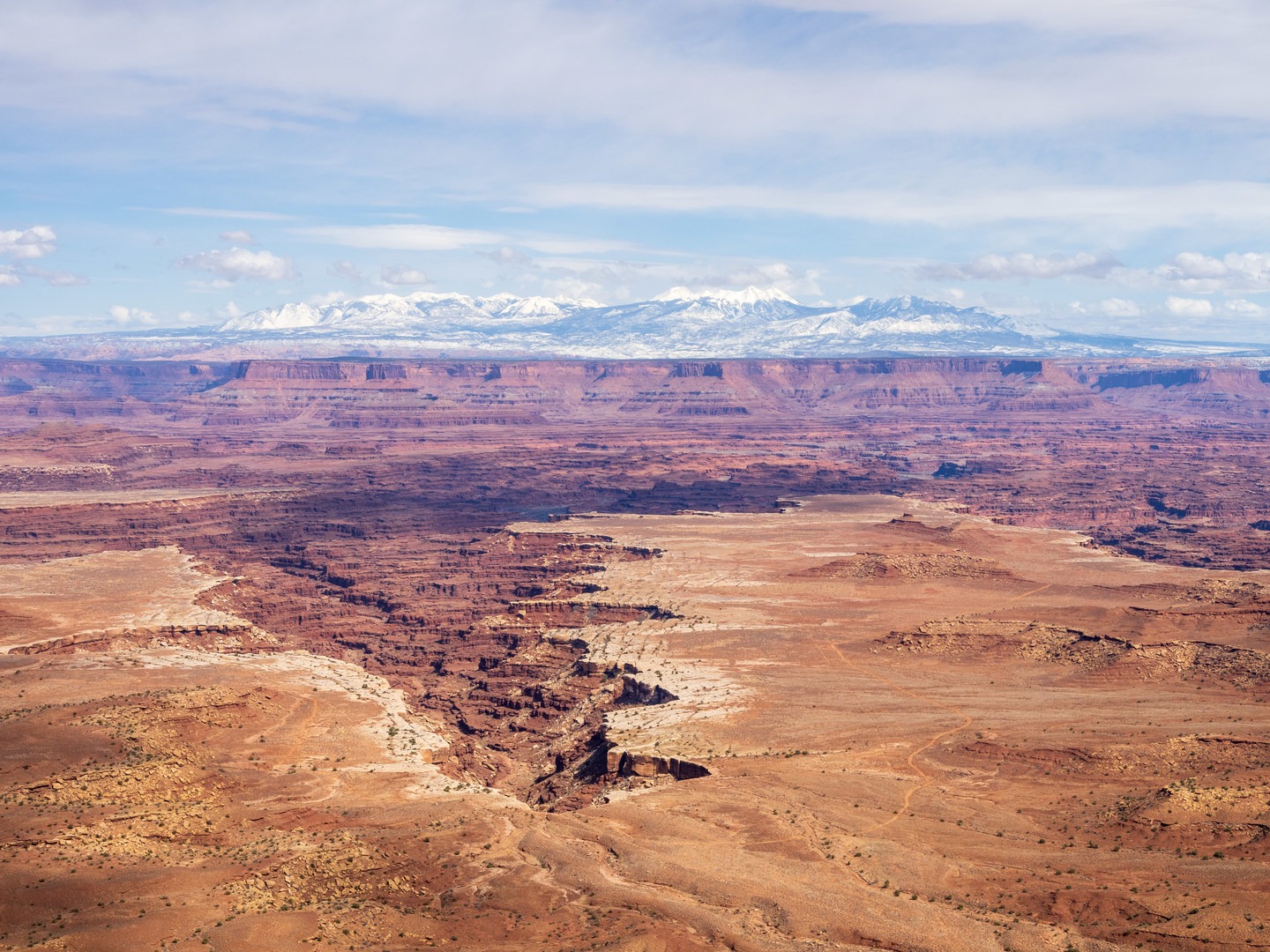 Looking down toward Buck Canyon.