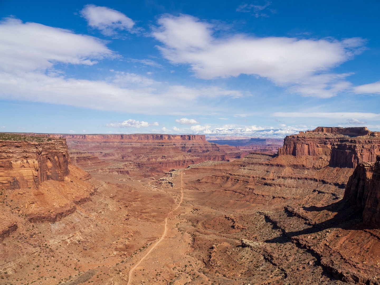Shafer Canyon Overlook views.