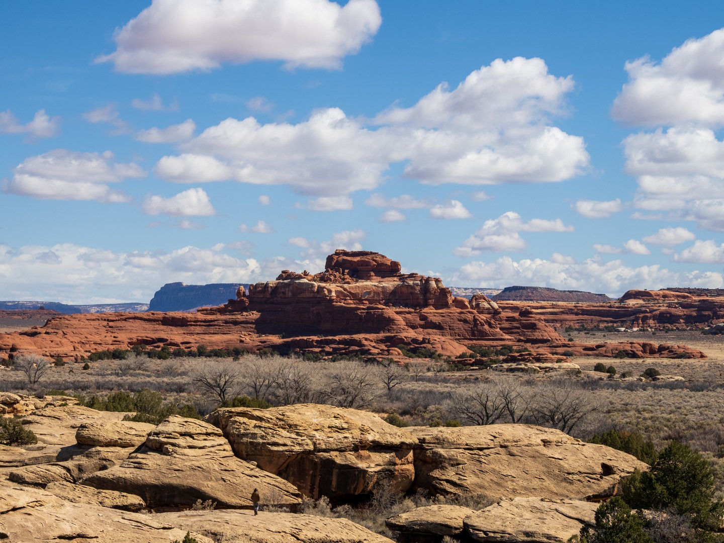 Views from the slickrock portion of trail.