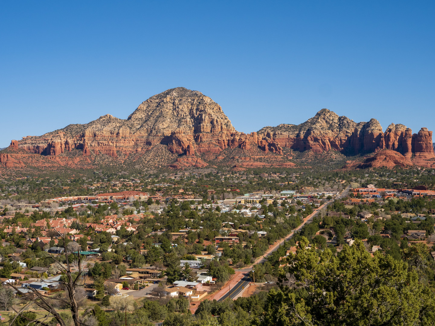 Views toward Capitol Butte.
