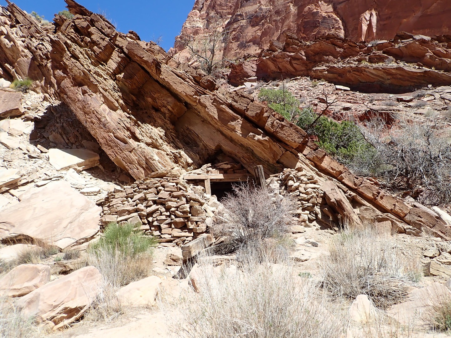 One of the Uneva Mine shafts.