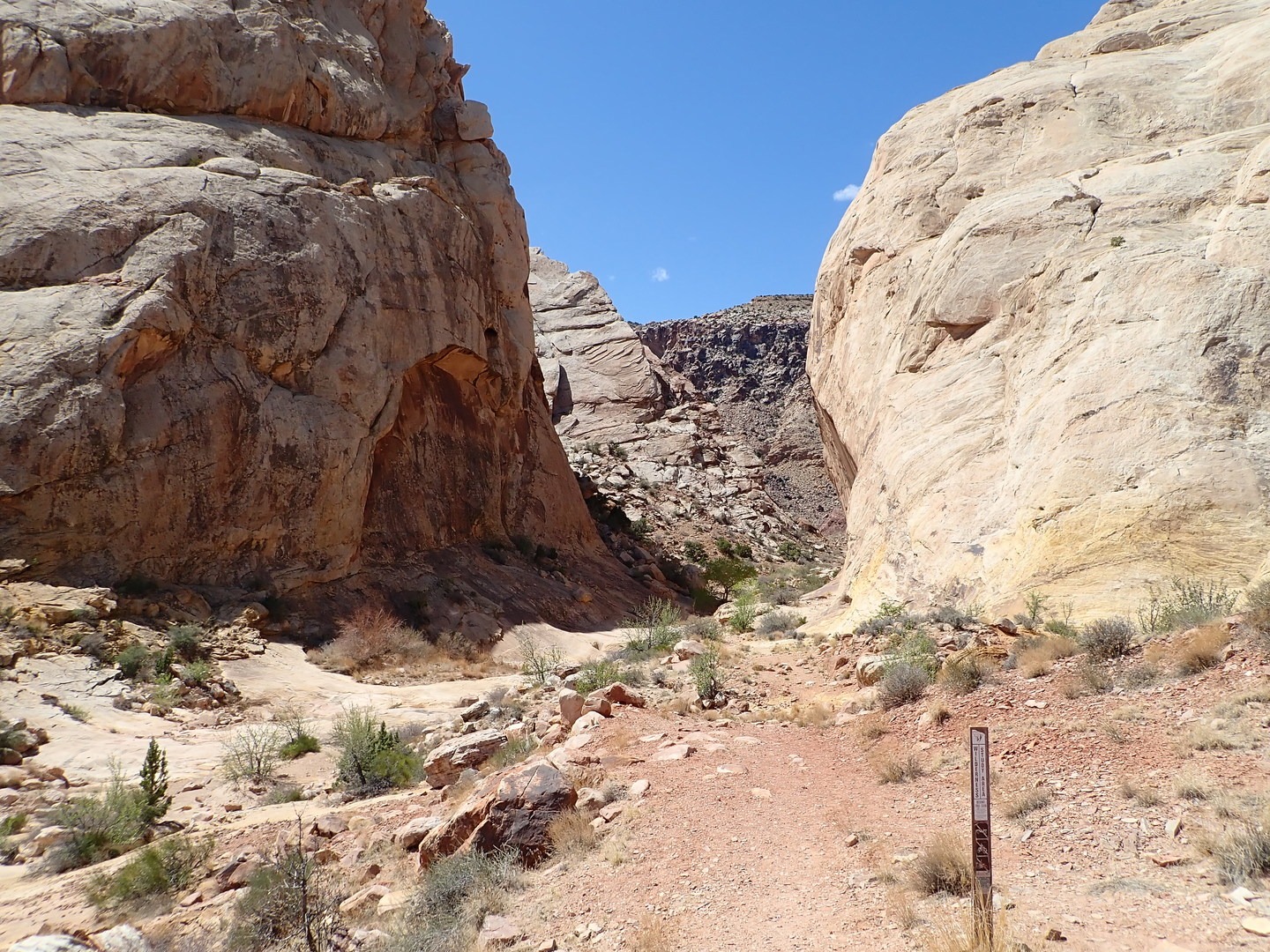 Entrance to Three Finger Canyon.
