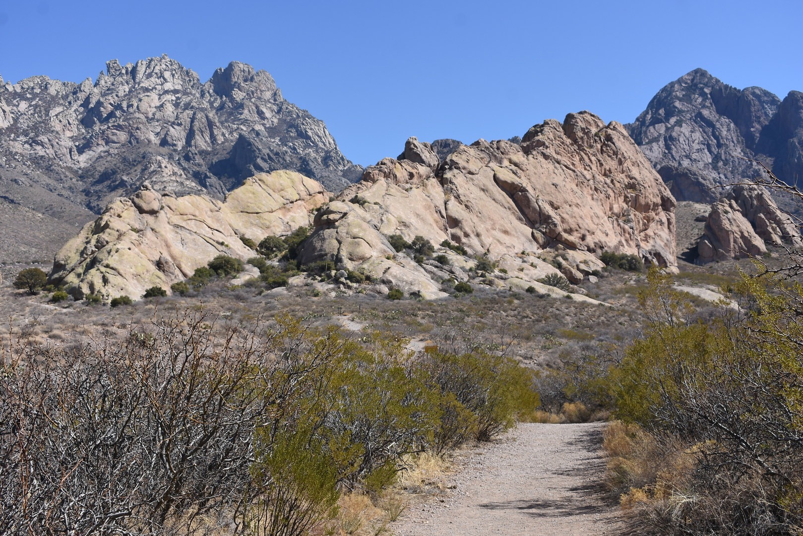 La Cueva Rocks Trail, Organ Mountains Wilderness Area.