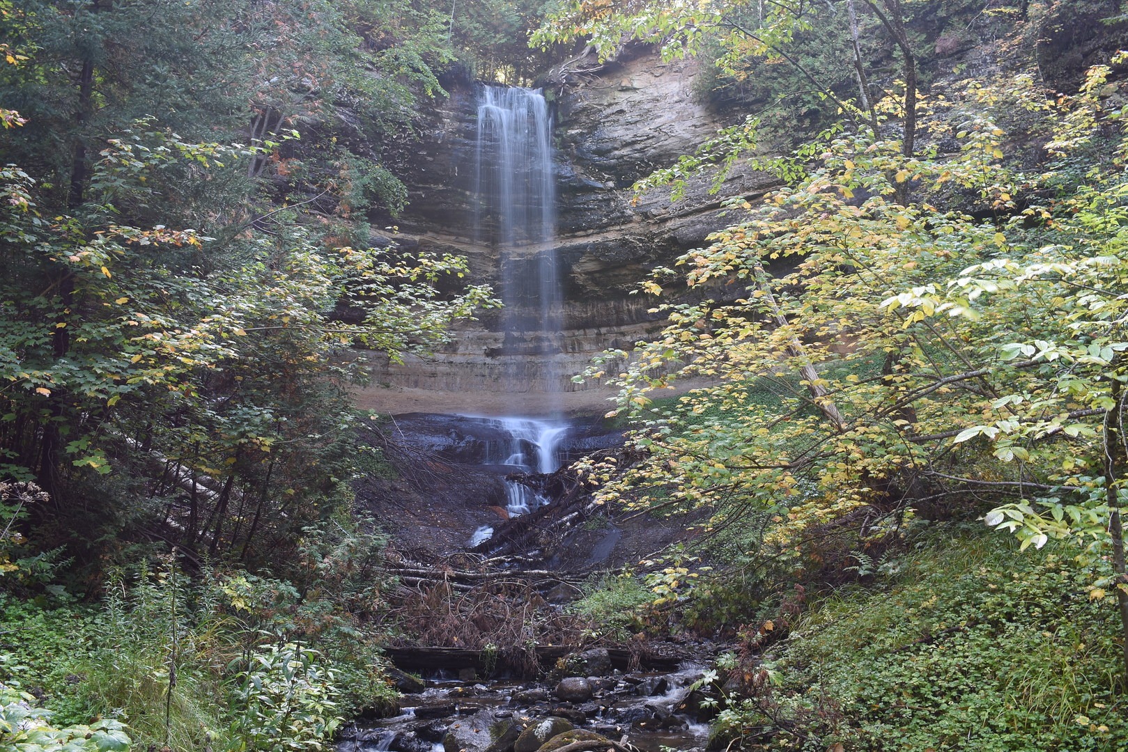 Munising Falls at Pictured Rocks National Lakeshore.