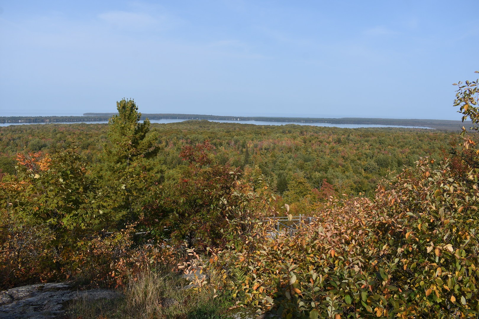 Lake Independence view from Thomas Rock Scenic Overlook.