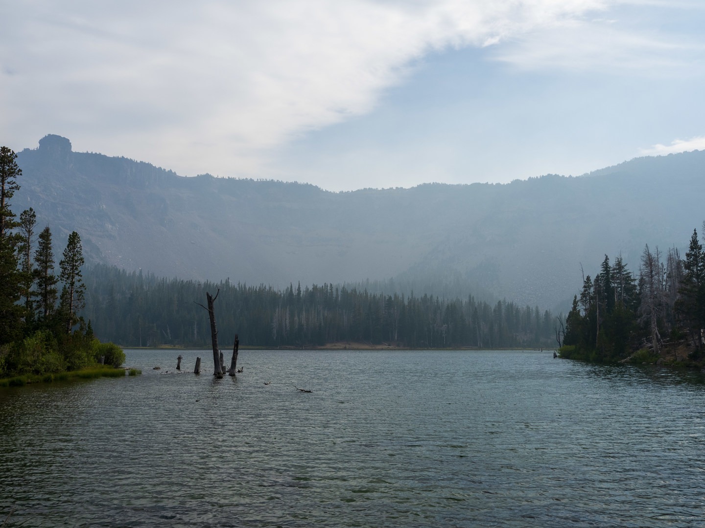Little Three Creek Lake.