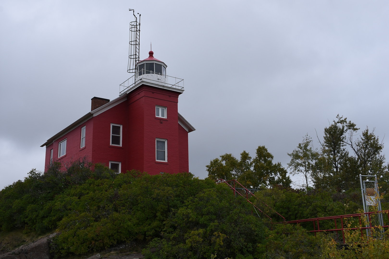 Marquette Harbor Lighthouse.