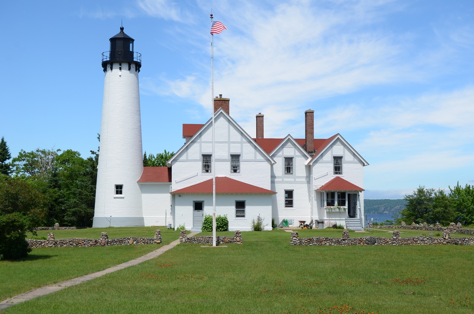 Point Iroquois Lighthouse.