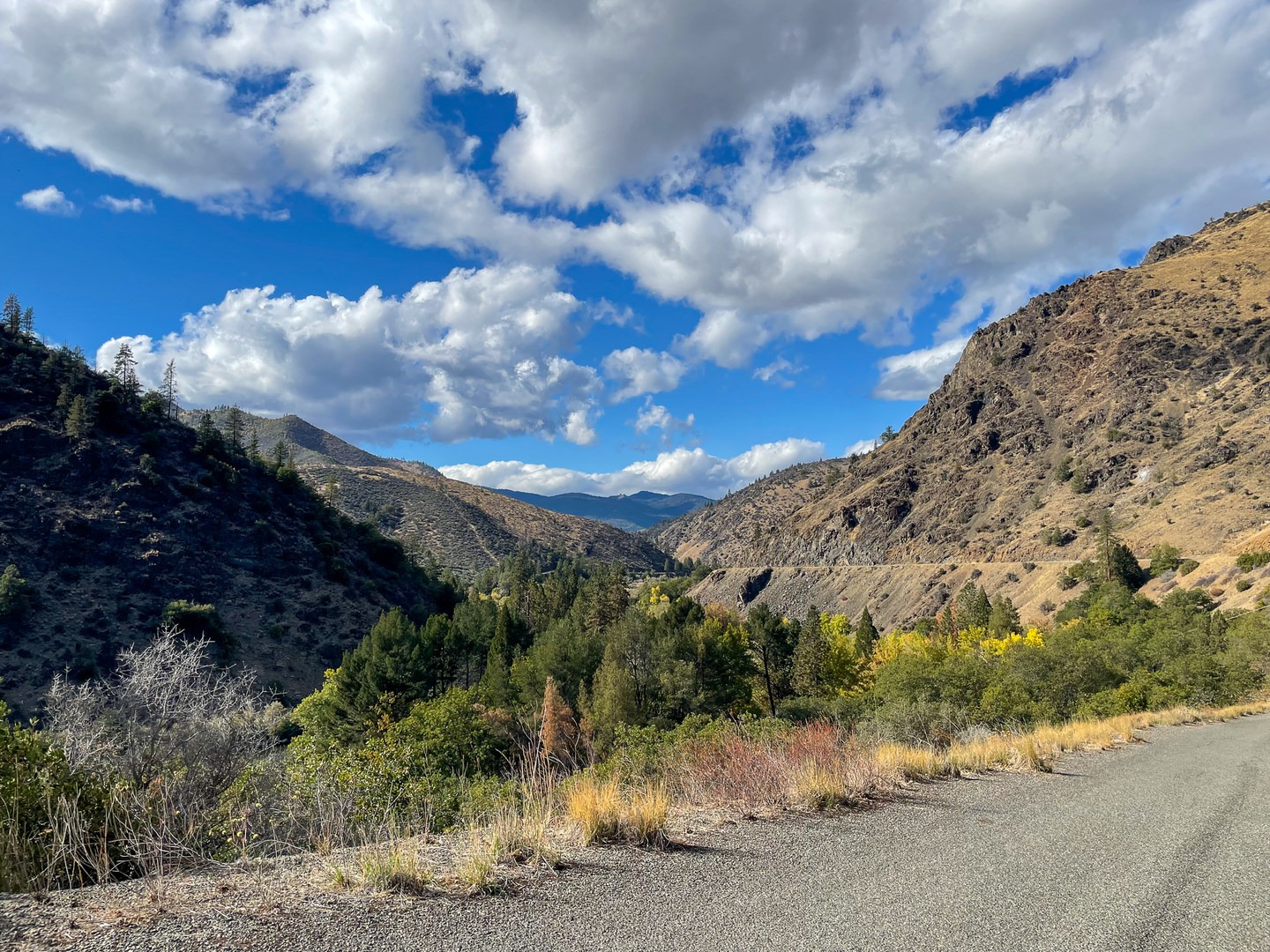 View from above the campground.