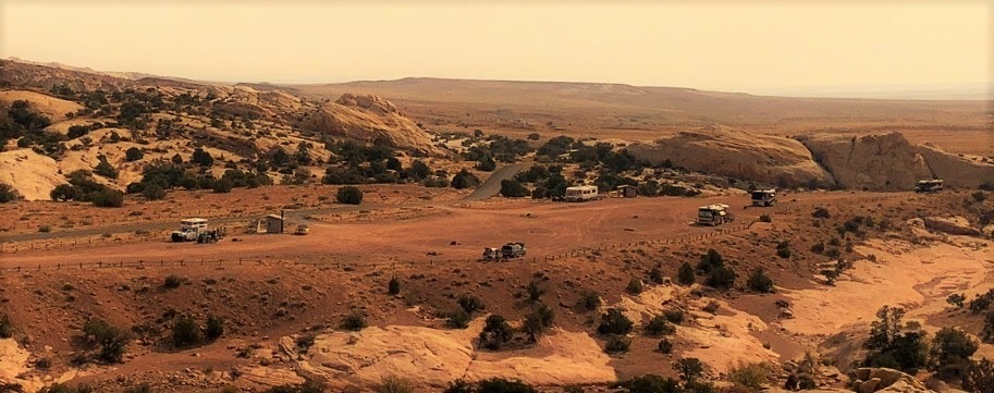 South Temple Wash Campgrounds.