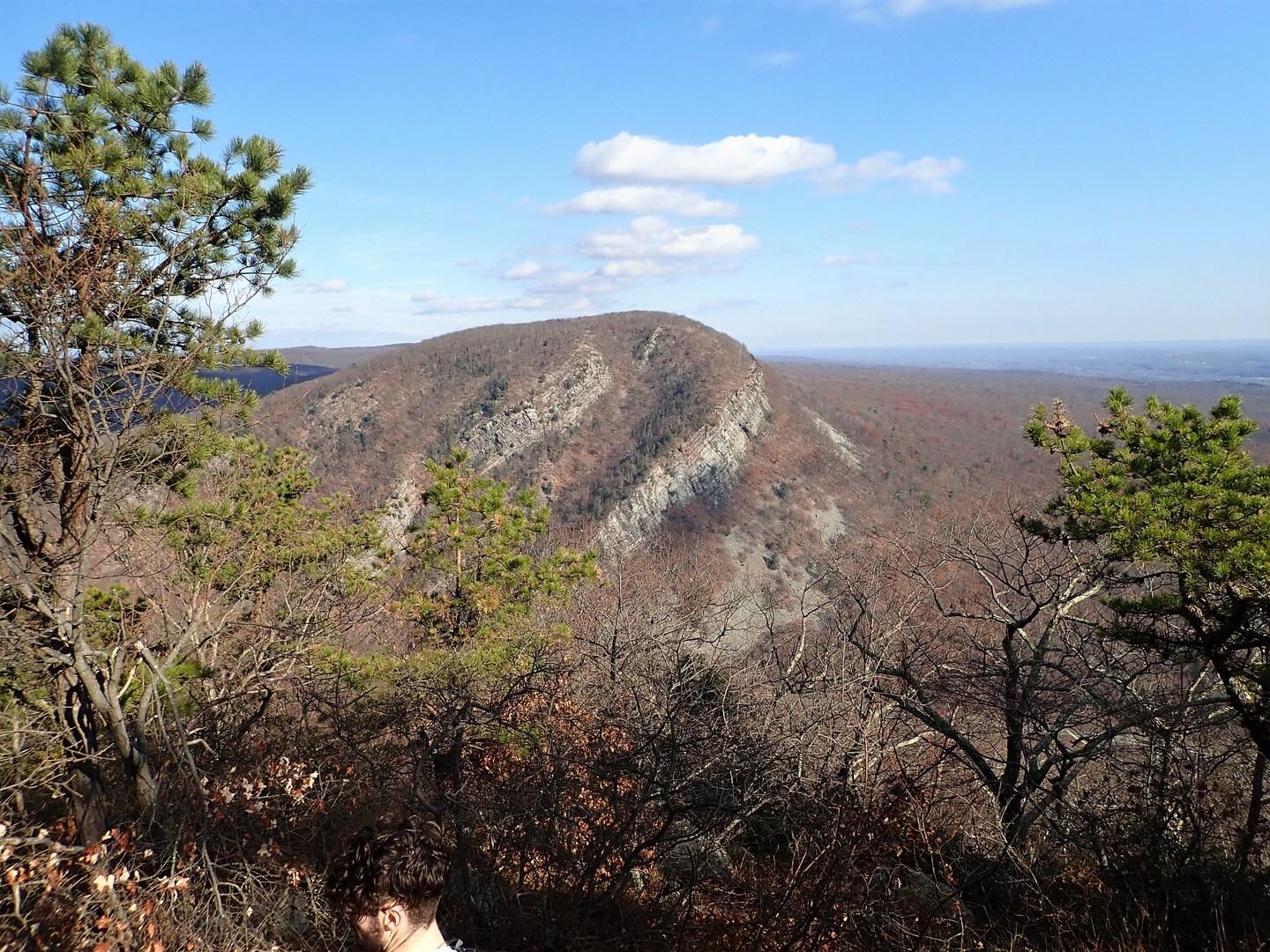 View of Mt. Kittatinny from Mt. Minsi.