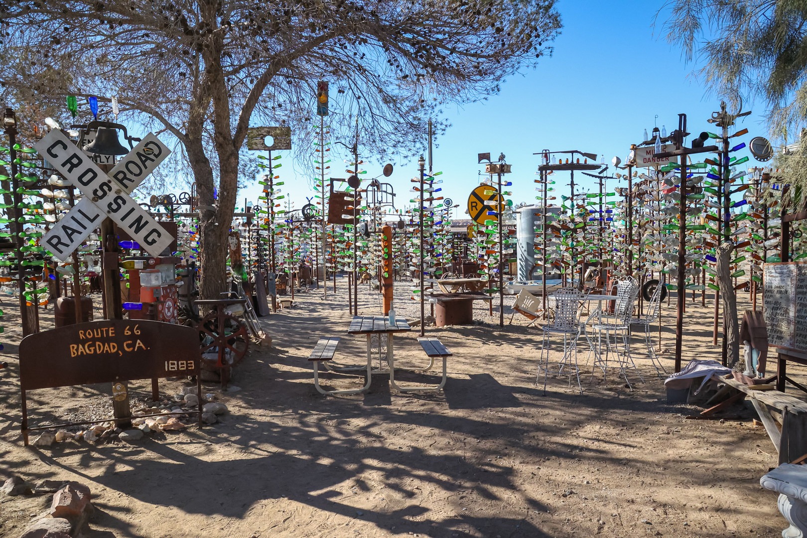 Elmer's Bottle Tree Ranch.