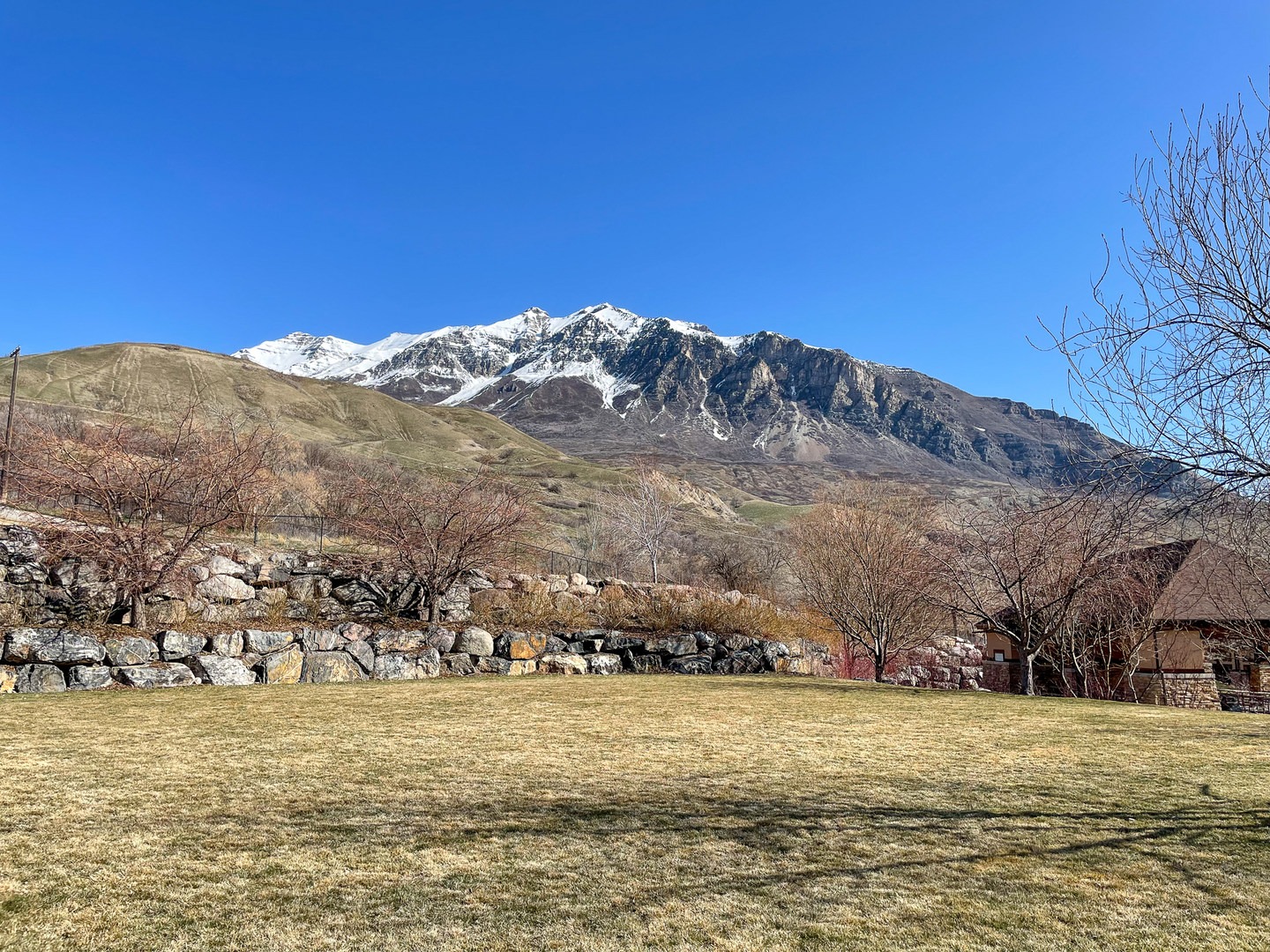 Great views of Mount Timpanogos.