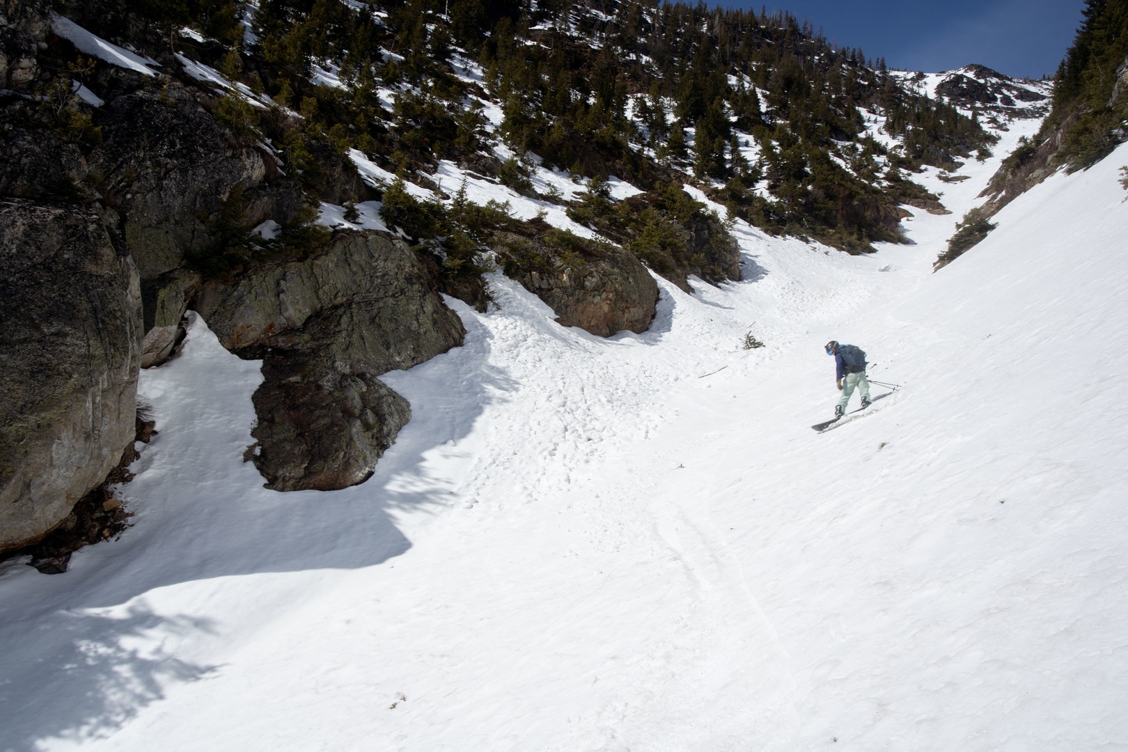 2000' into the descent!