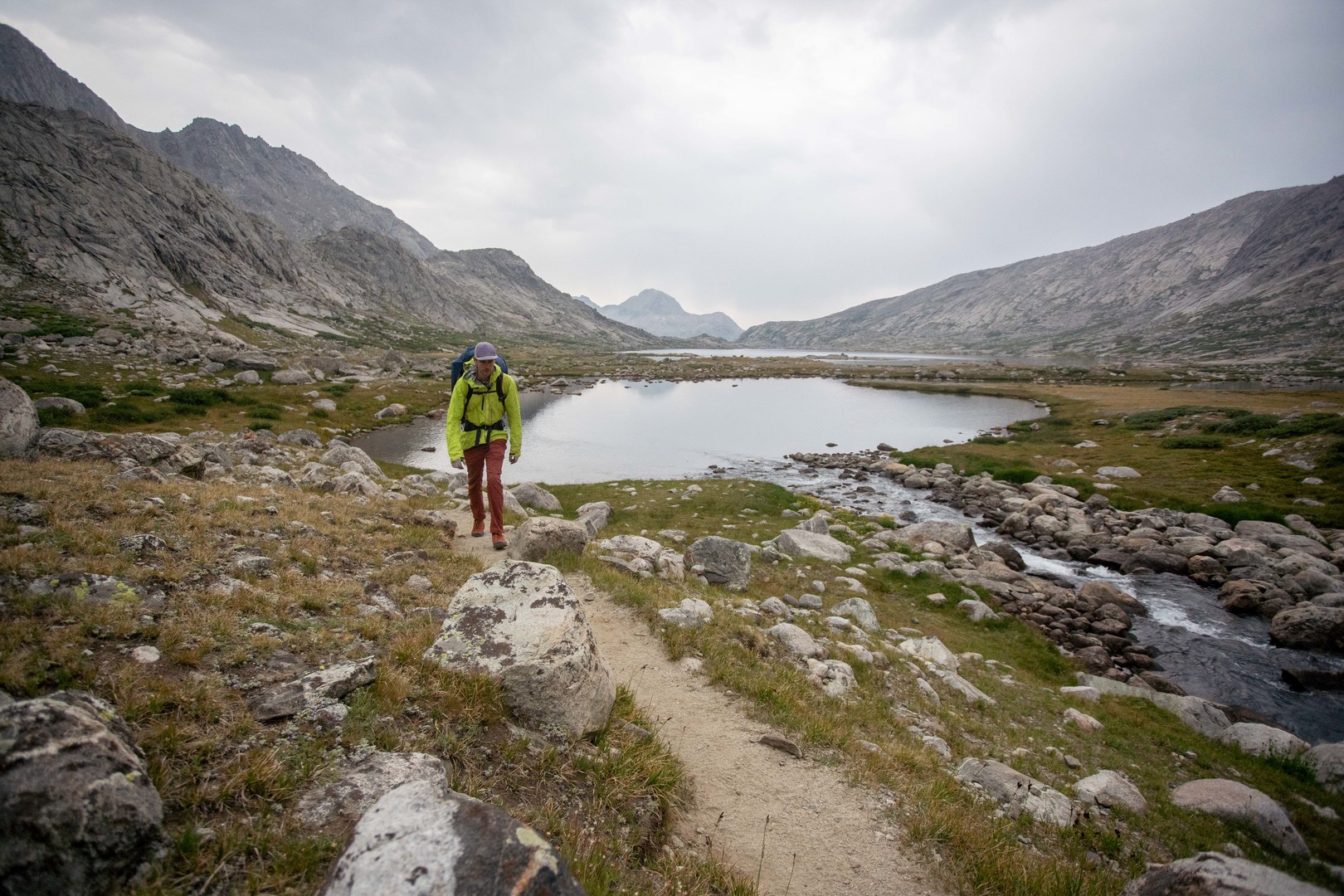 Continuing up Titcomb Basin.
