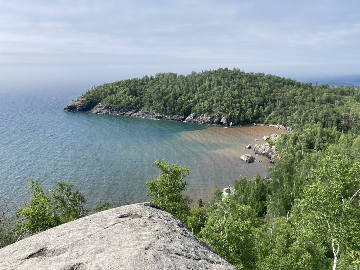 View of Corundum Point from Day Hill.