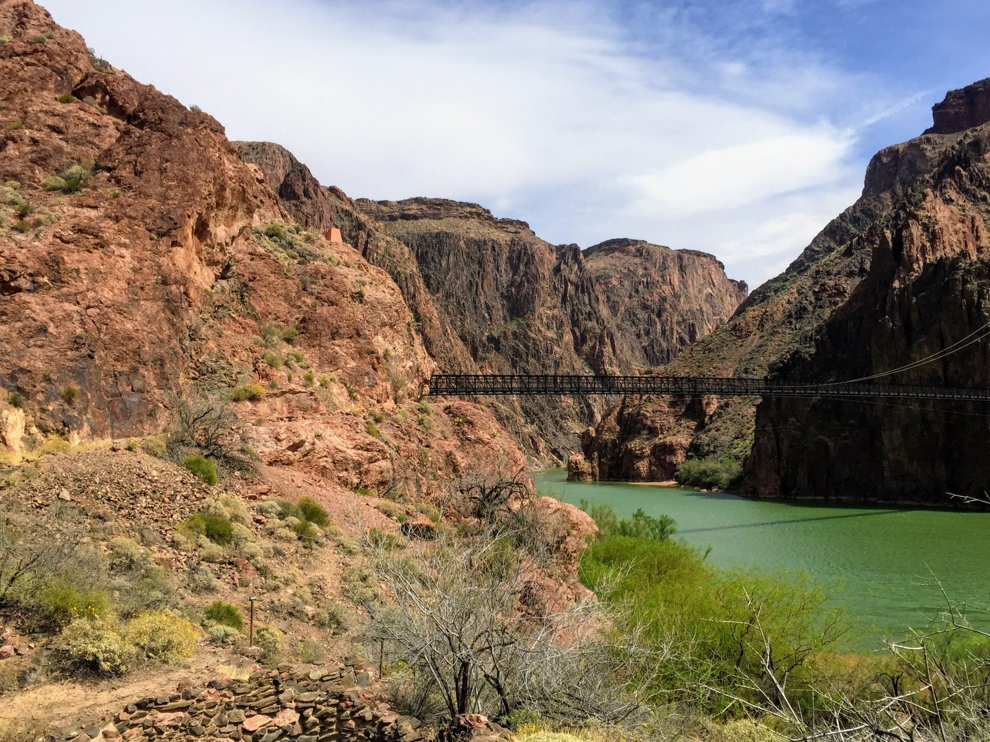 Colorado River near Phantom Ranch.
