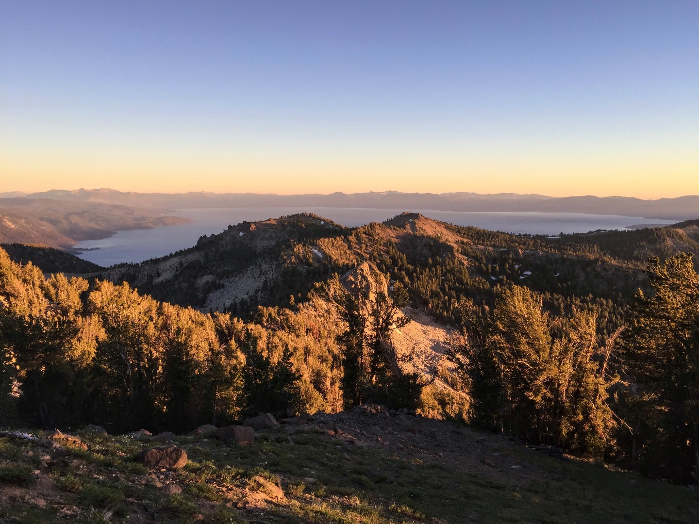 Tahoe Rim Trail Brockway Summit to Mt. Rose / Tahoe Meadows Outdoor