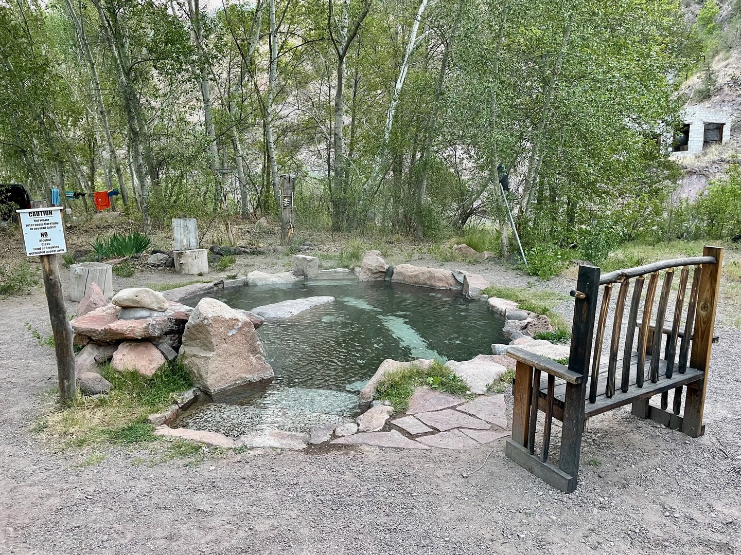 Gila Hot Springs pool #3.