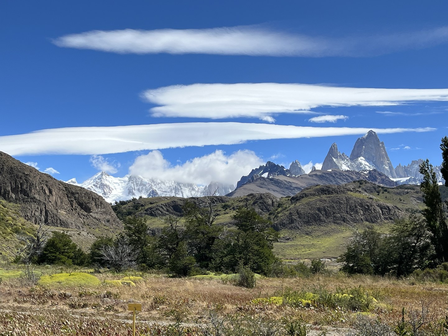 View from trailhead.