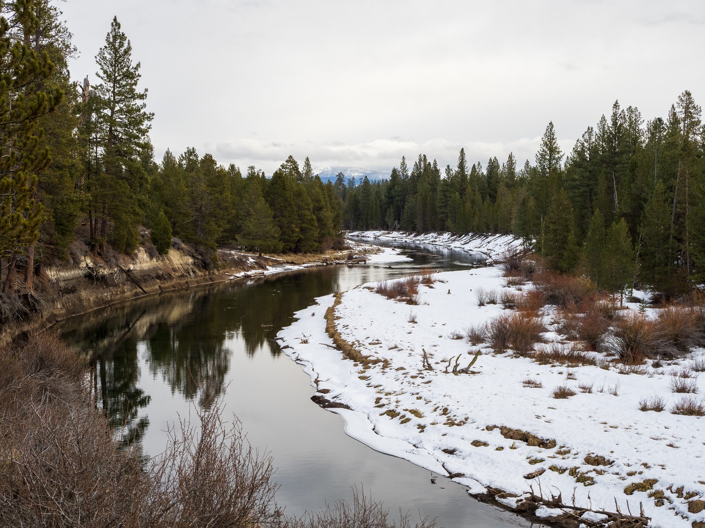 The Deschutes River from McGregor Viewpoint.