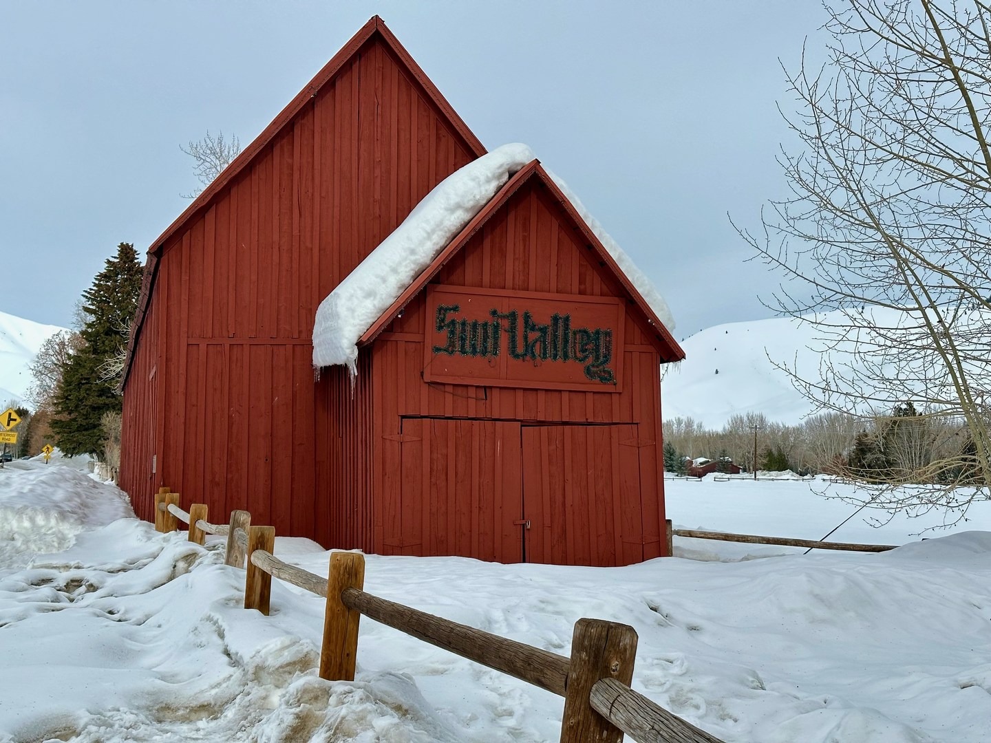 The Sun Valley Red Barn.