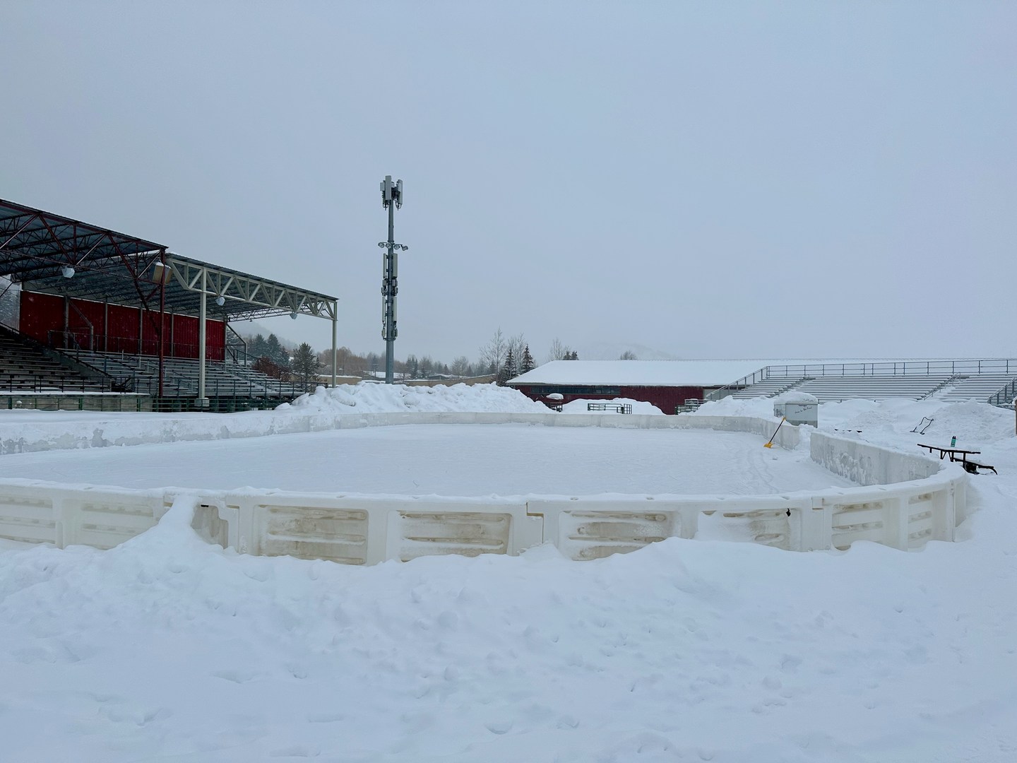 The Rodeo Grounds Ice Rink.