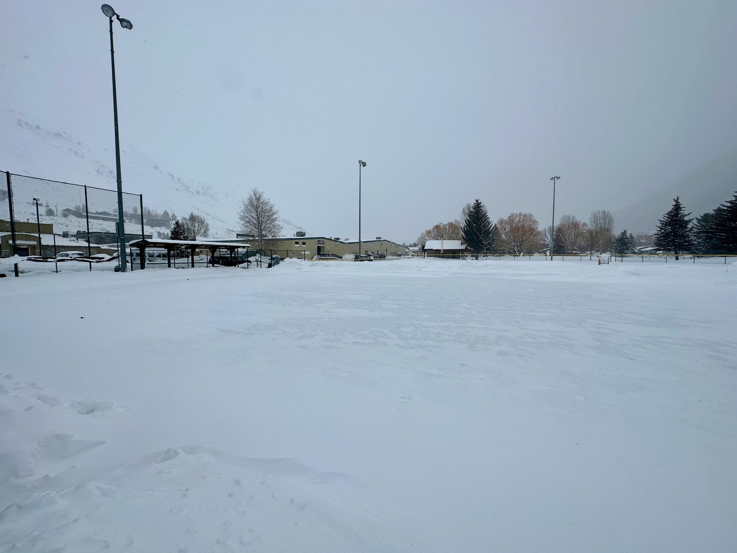Powderhorn Park Ice Rink.