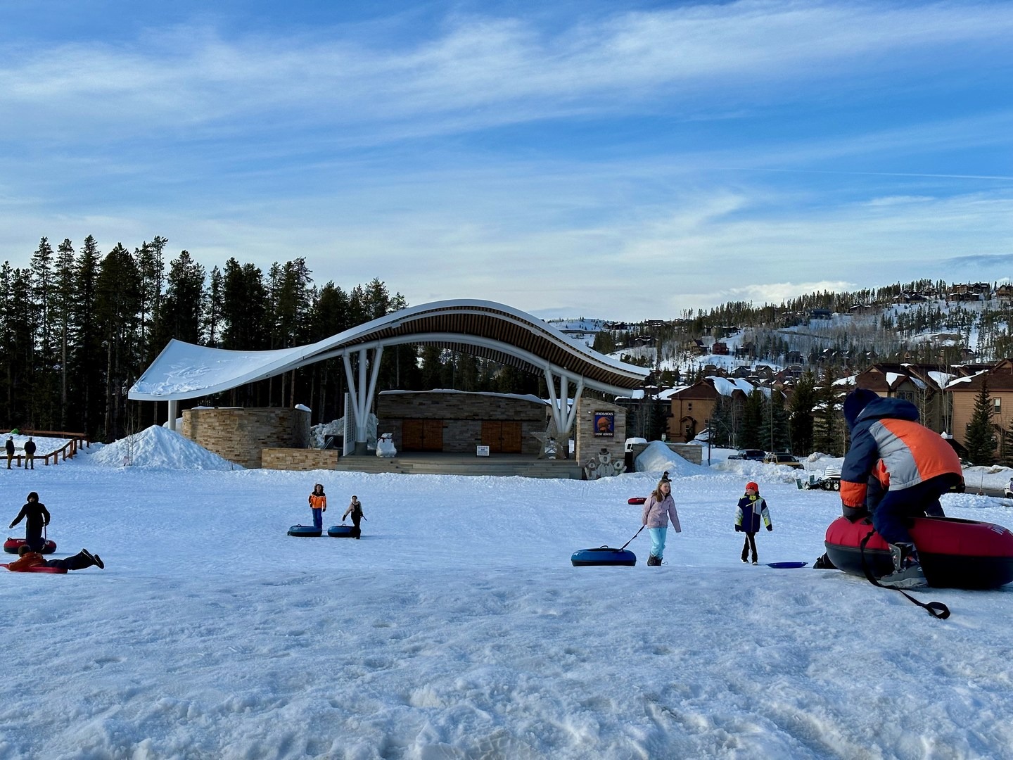 The hill is groomed regularly.