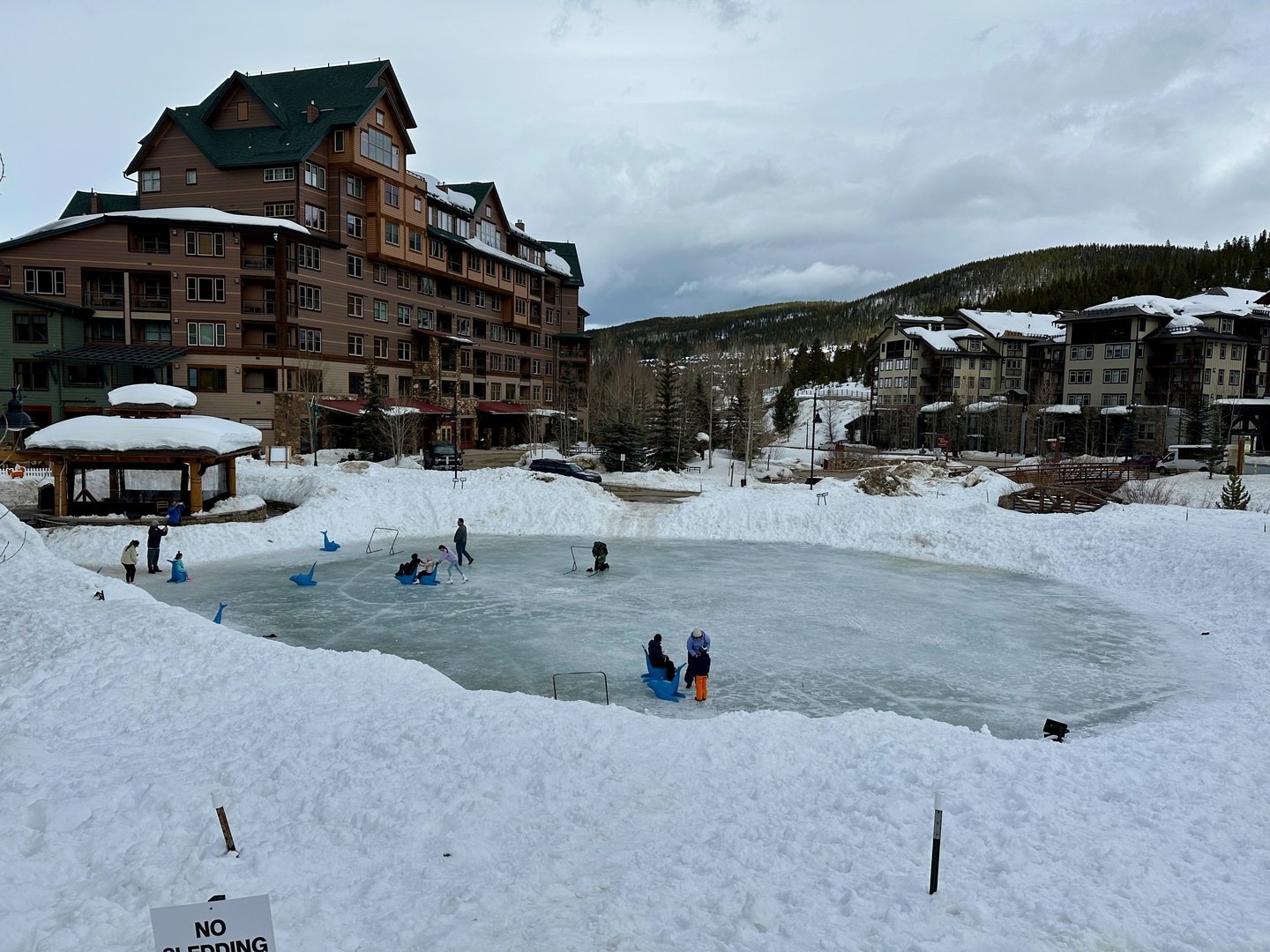 The Village Pond at Winter Park.
