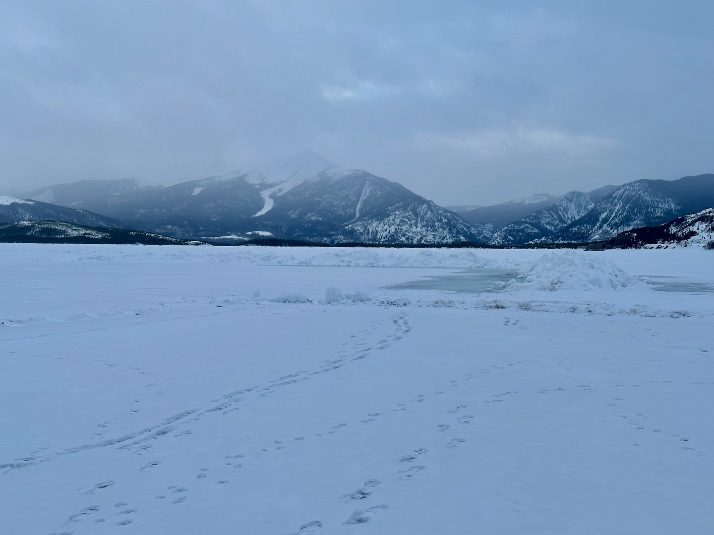 Dillon Reservoir views.