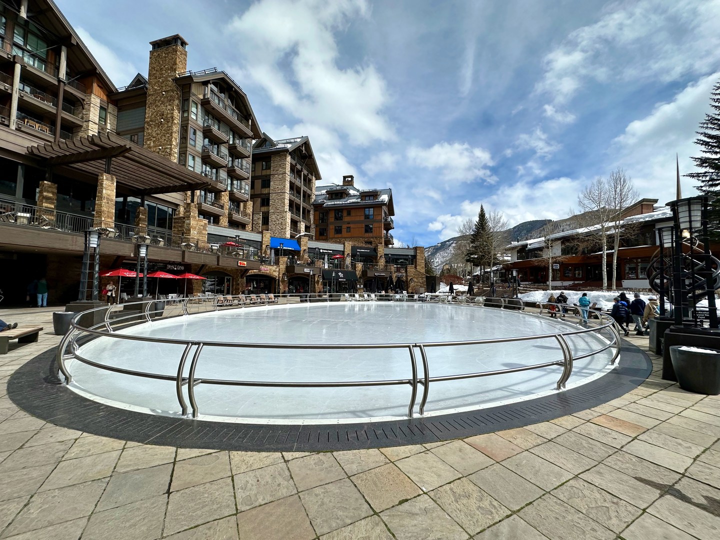 Solaris Plaza Ice Skating Rink Outdoor Project