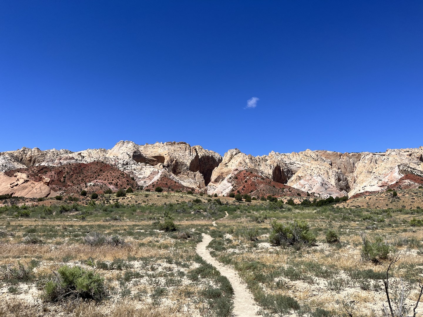 Access to Surprise Canyon.