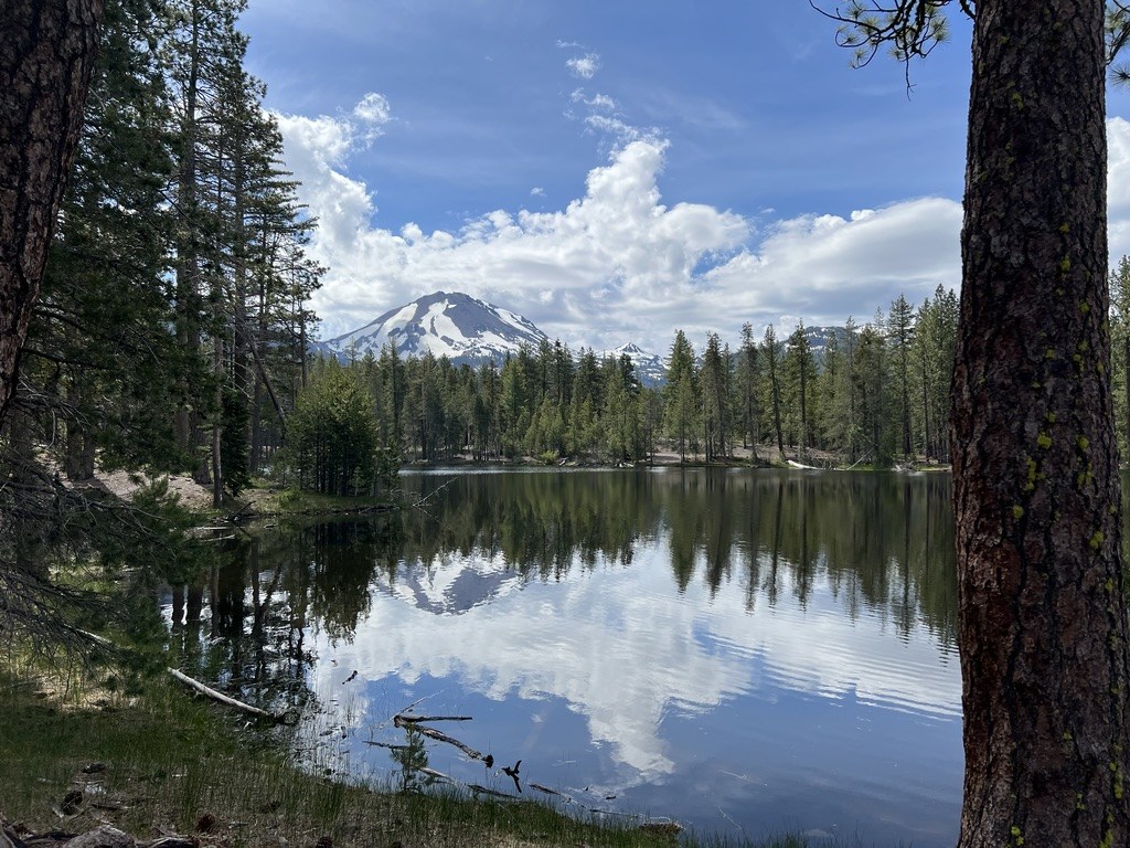 View of Lassen Peak.