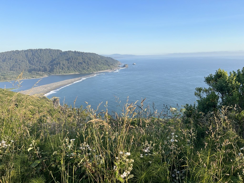 View of the mouth of the Kamath.