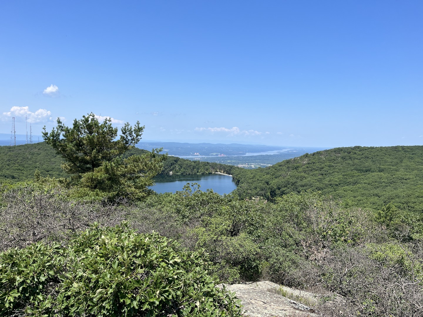 View of Beacon Reservoir.
