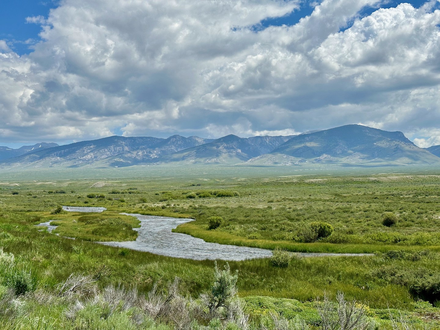 The scenic Birch Creek.